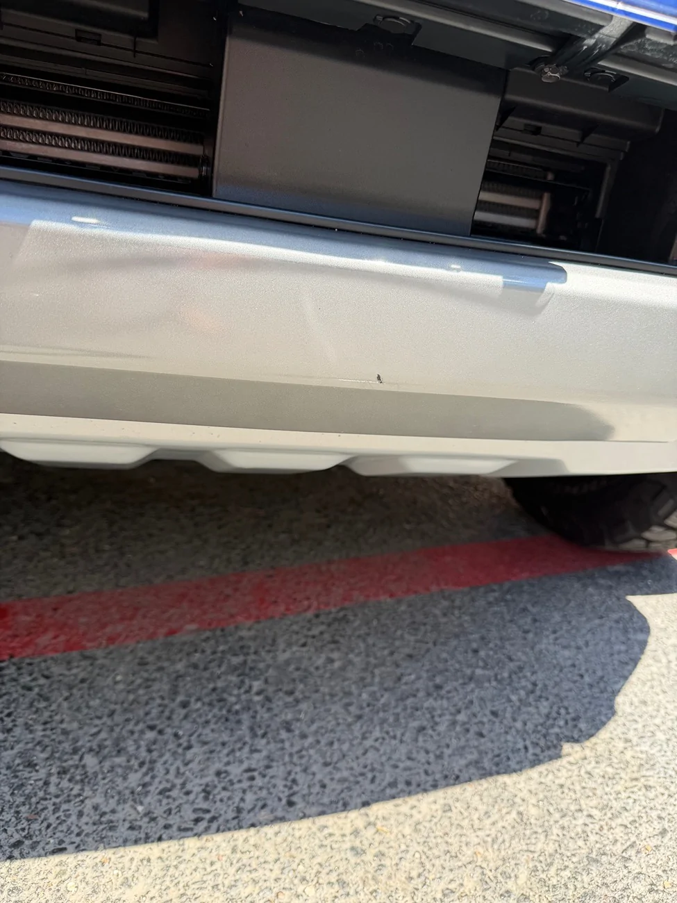 Ford Ranger Paint match for bumper IMG_2797