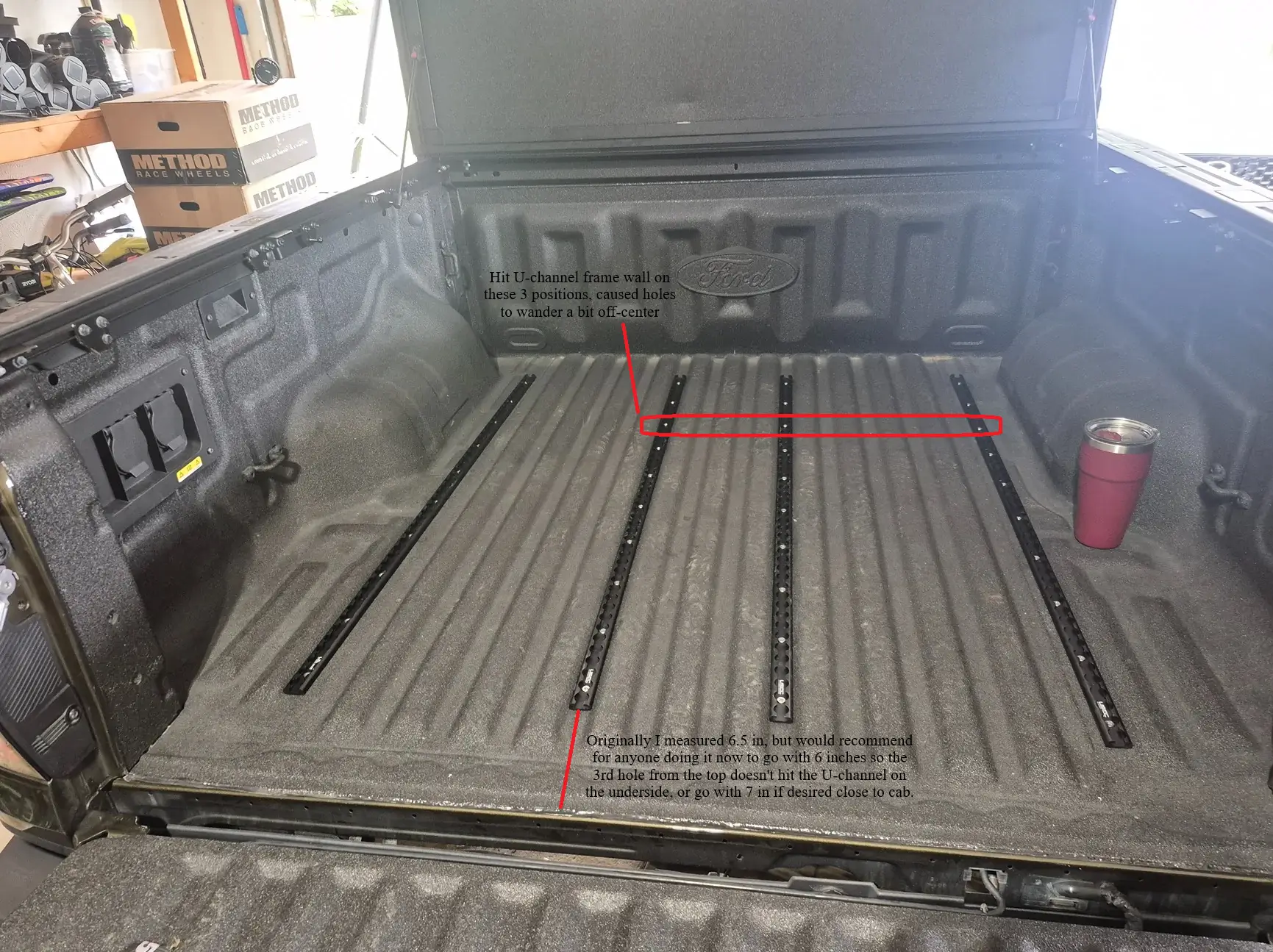 Ford Ranger Race / Aircraft Style L-Track Install 1784822410344-sa