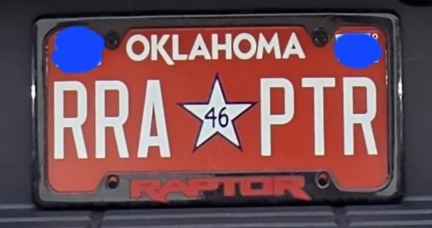 Ford Ranger Best license plate designs? 20260217_171642