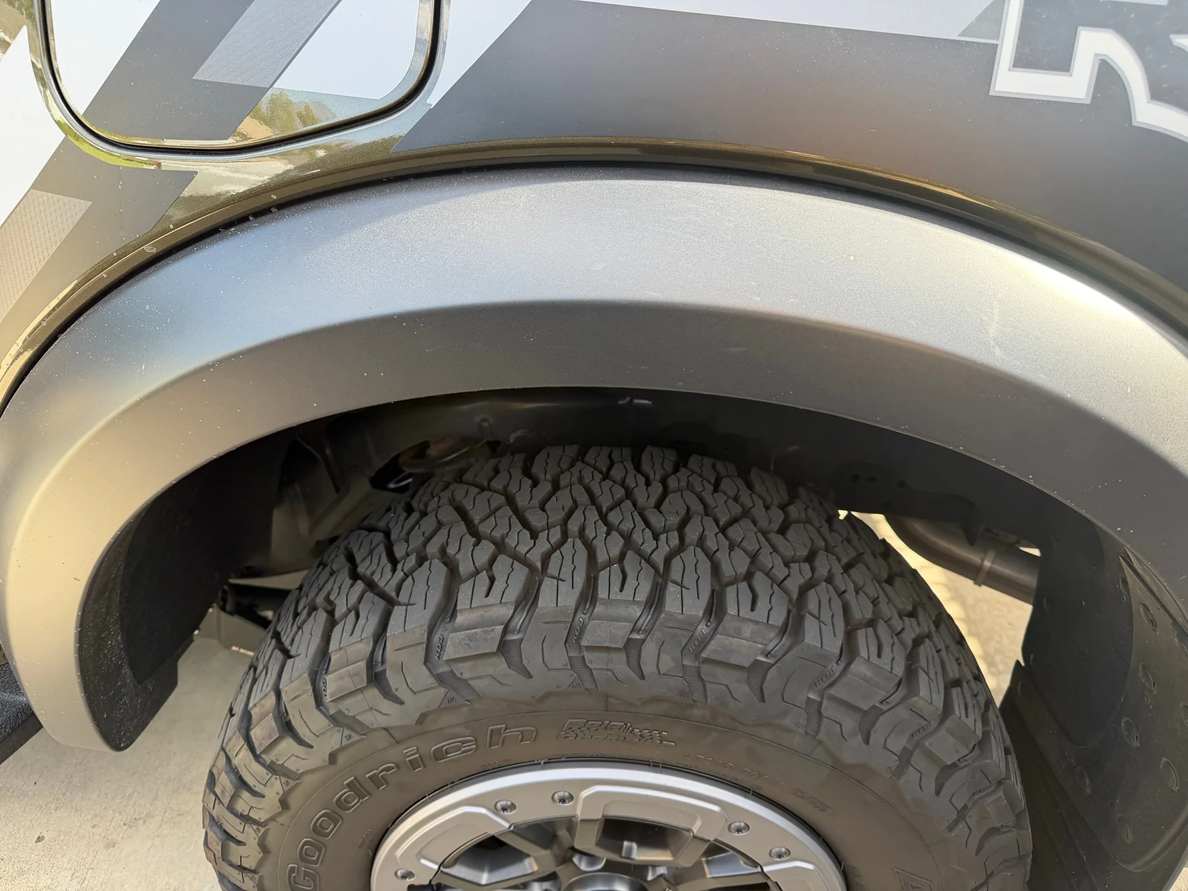 Ford Ranger 25 Ranger Raptor Rear Fender Liner IMG_4700