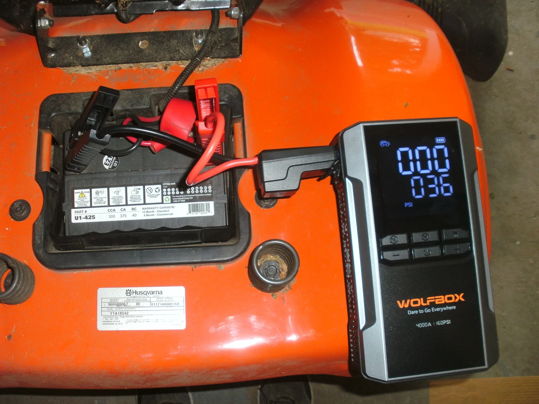 Ford Ranger Wolfbox Magavolt24 Air Prize Jump Lawnmower 2