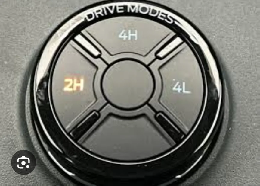 Ford Ranger What decides which Drive Mode / 4WD knob you get? Screenshot_20260728-231348