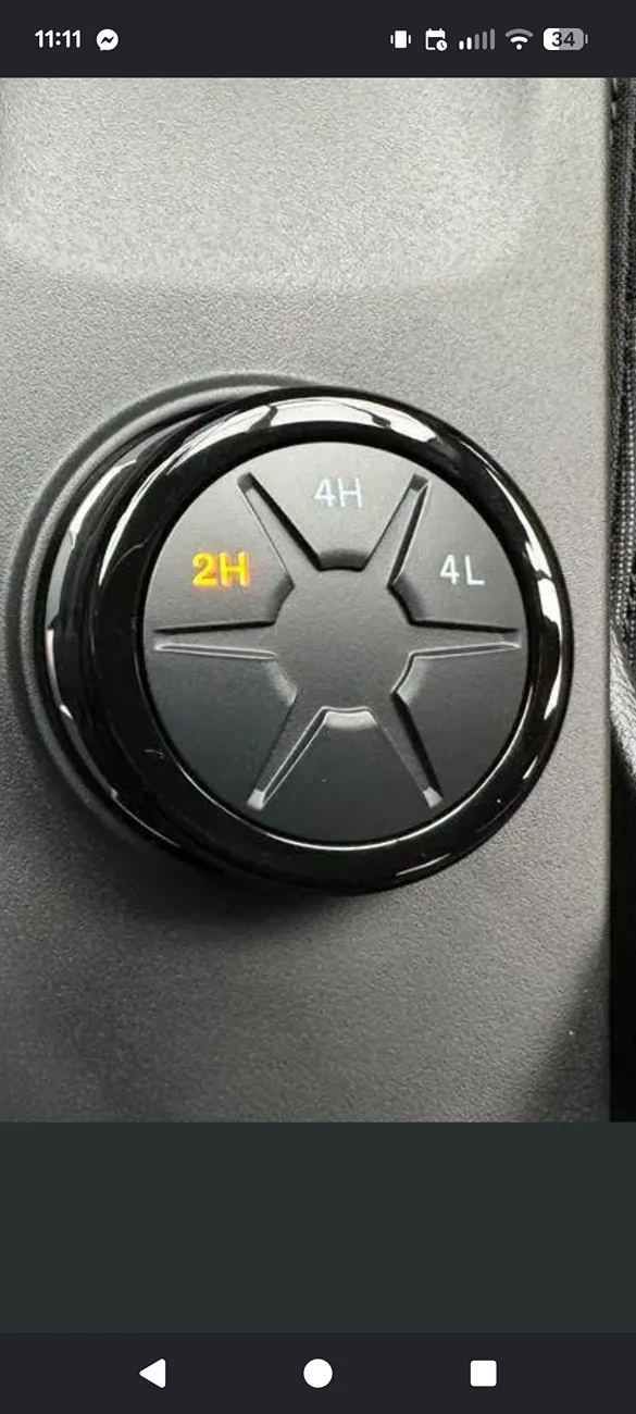 Ford Ranger What decides which Drive Mode / 4WD knob you get? Screenshot_20260728-231146