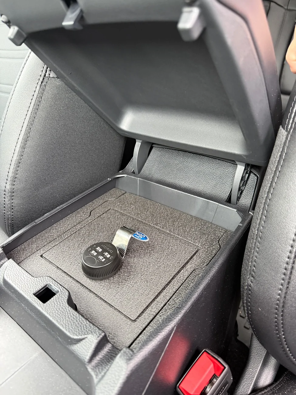 Ford Ranger Anyone install the ford ranger console safe option ? IMG_8165