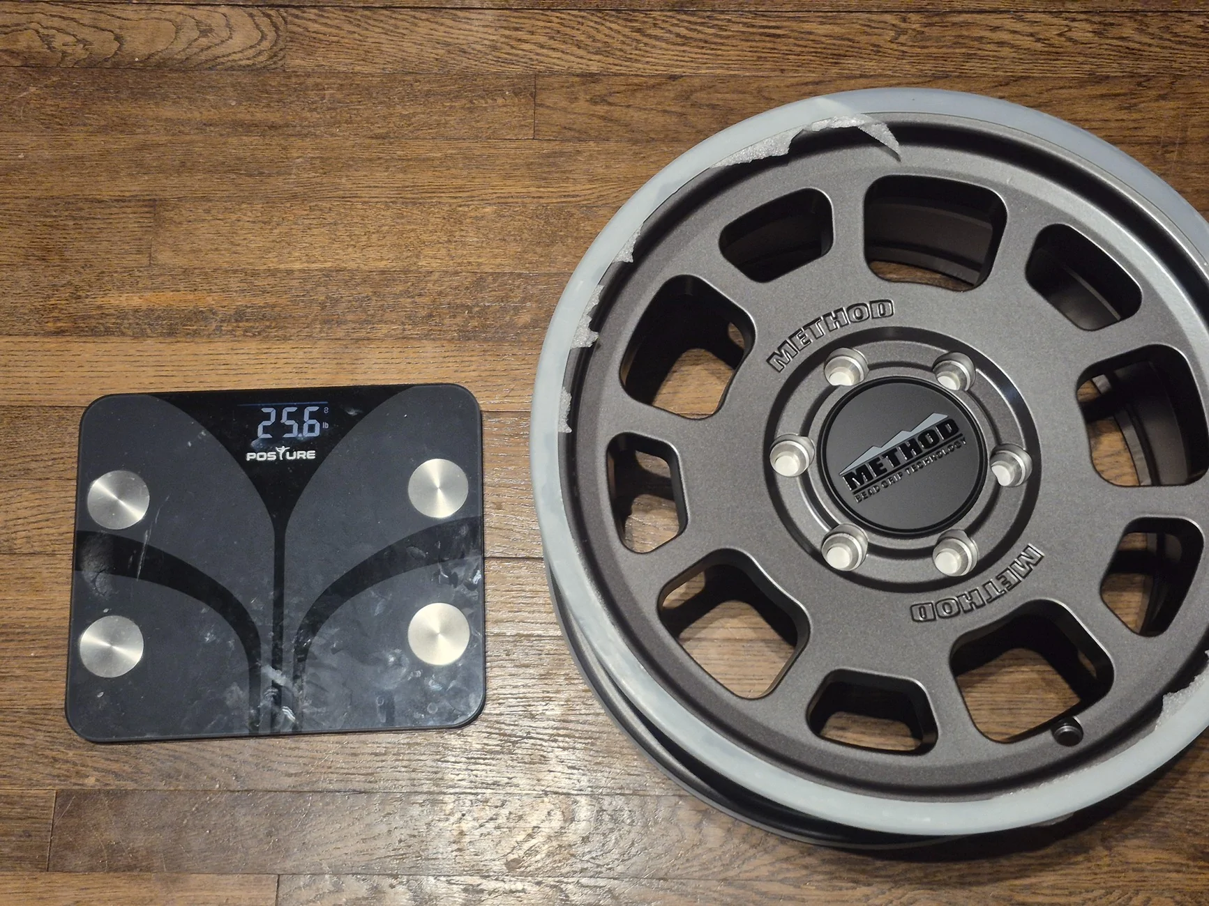 Ford Ranger Can I get definitive WEIGHT on OEM wheels please 20260116_194947
