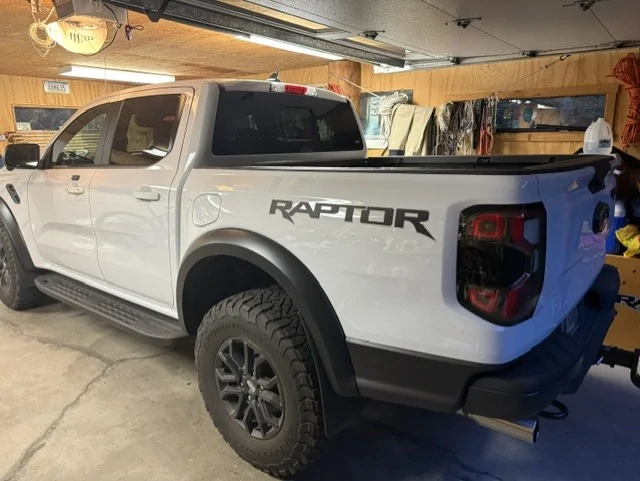 Ford Ranger Removal of Raptor Decals Unknown