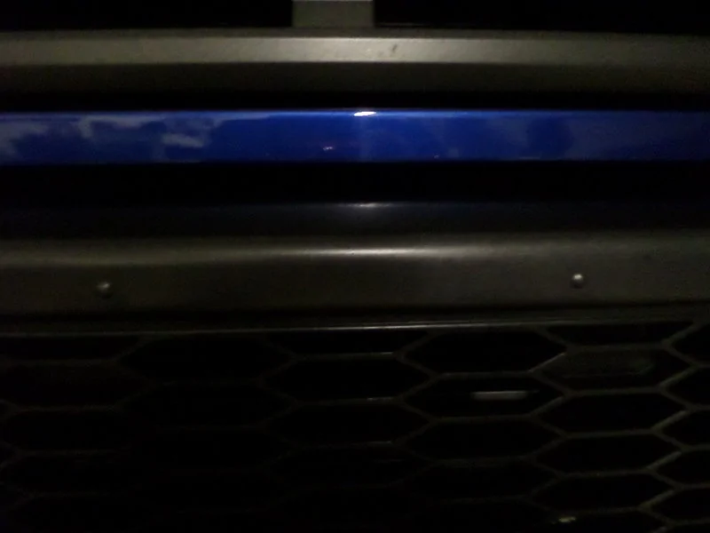 Ford Ranger How to fill license plate holes in front bumper SAM_0598