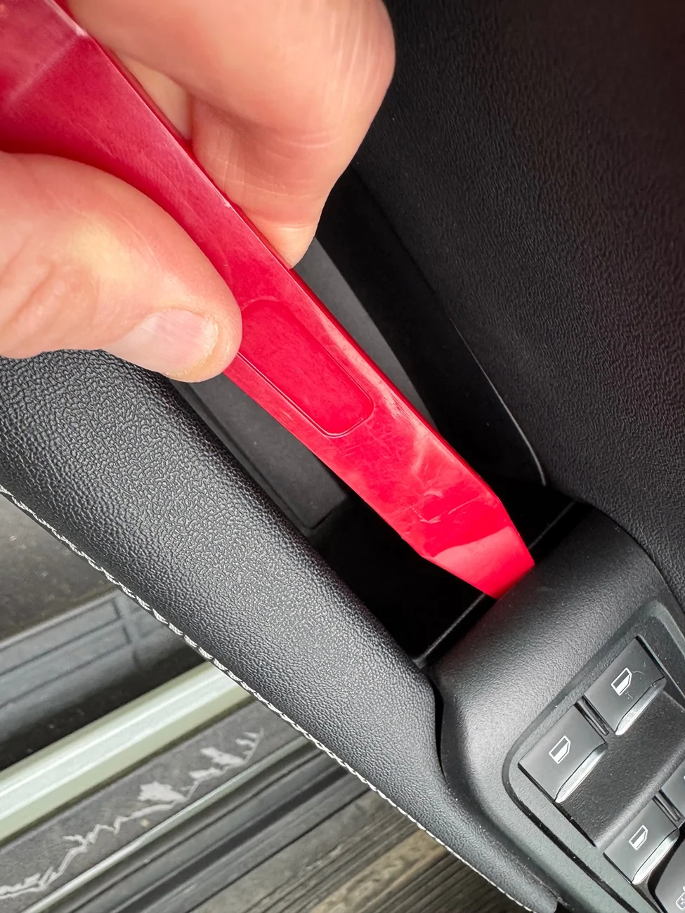 Ford Ranger One touch up/down windows for rear windows IMG_5350