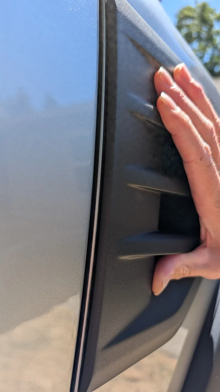 Ford Ranger Warning- Air Design Fender Vents #F041A18 PXL_20260706_190306973