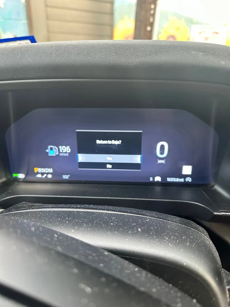 Ford Ranger Randomly switches into Baja mode IMG_0669