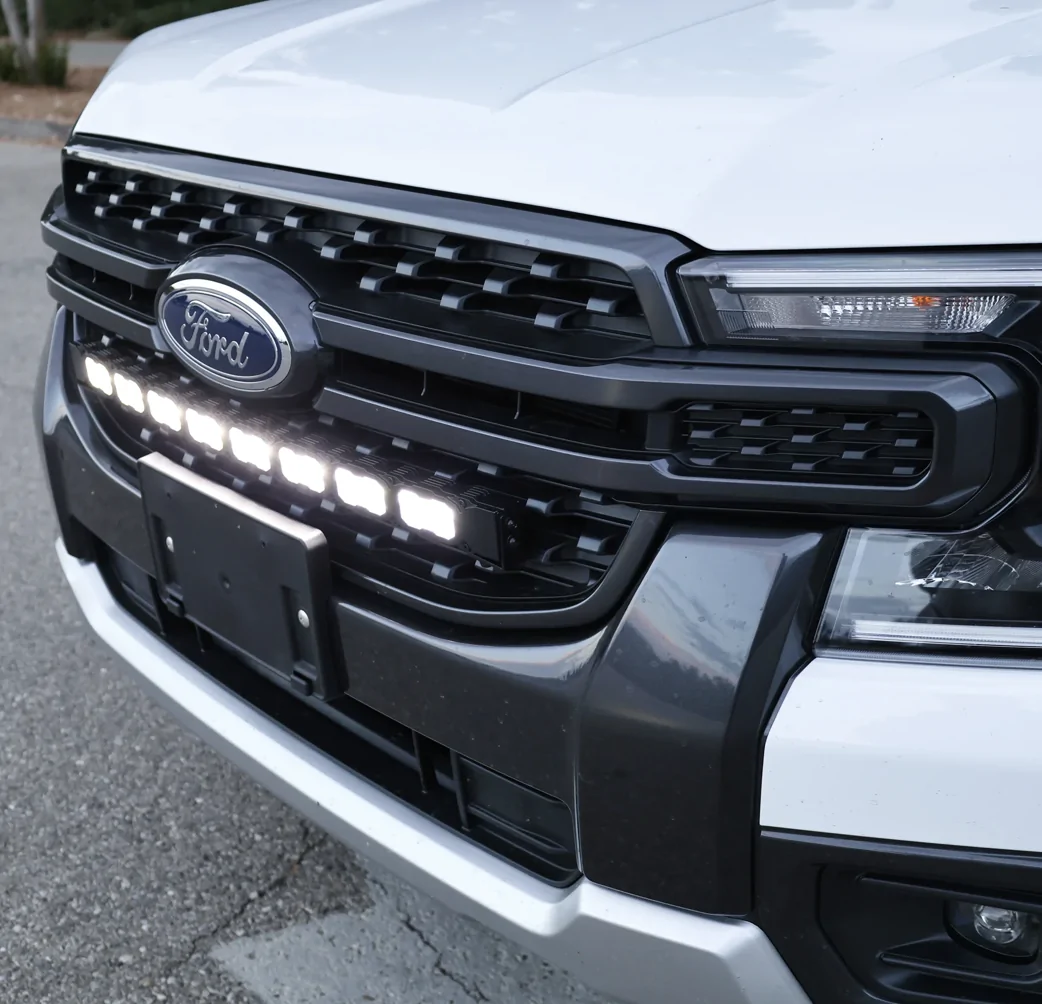 Ford Ranger Hidden Behind the Grille, Serious Light Ahead 2024+ Ford Ranger 30in Light Bar PRO 2