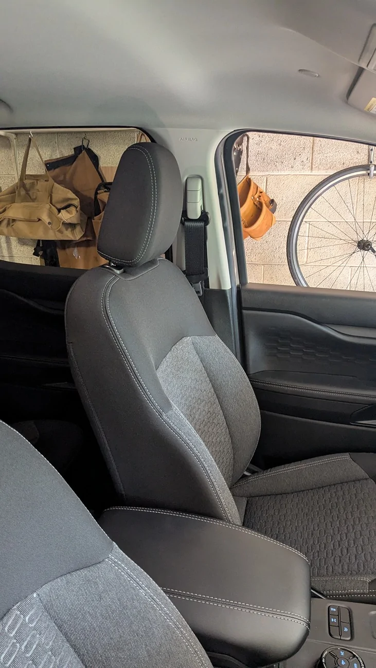 Ford Ranger Finally bent the headrests - night and day difference! PXL_20260812_140957117