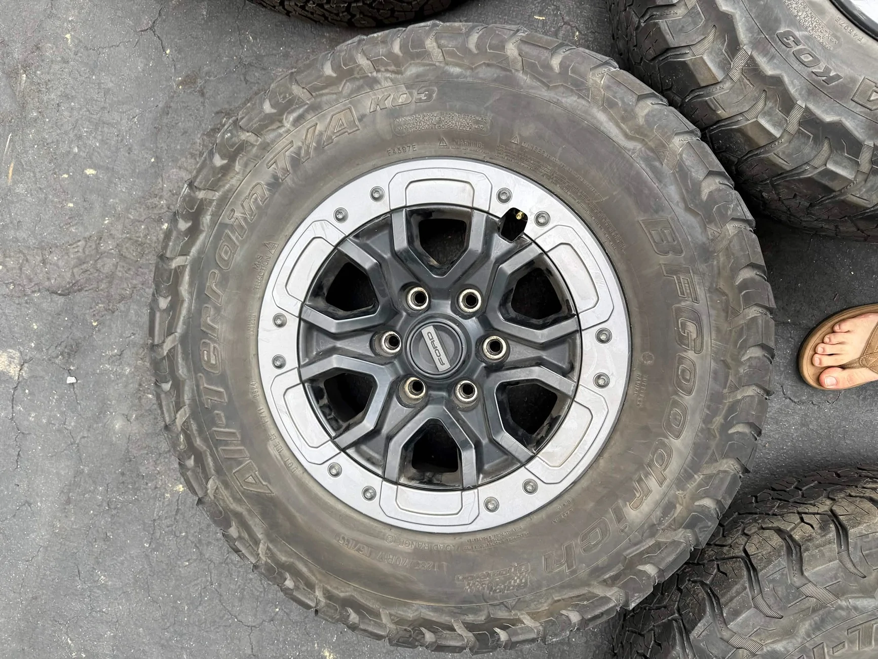 Ford Ranger $1300 OBO - 4x RANGER RAPTOR BEADLOCK CAPABLE WHEELS + SPARE IMG_2577