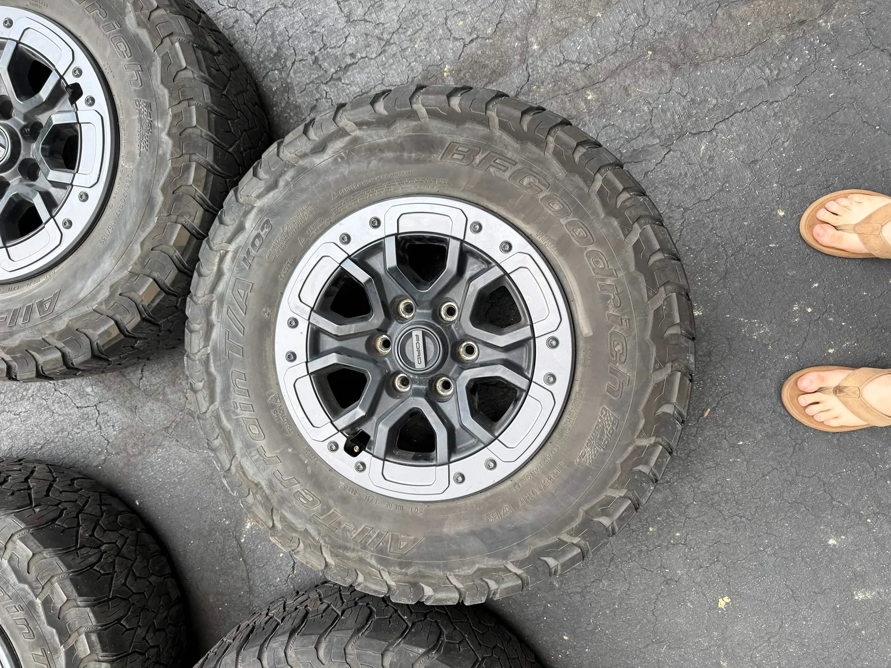 Ford Ranger $1300 OBO - 4x RANGER RAPTOR BEADLOCK CAPABLE WHEELS + SPARE IMG_2574