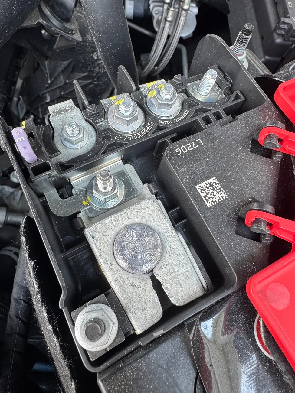 Ford Ranger Battery type on the 2024 Ranger Raptor IMG_1676