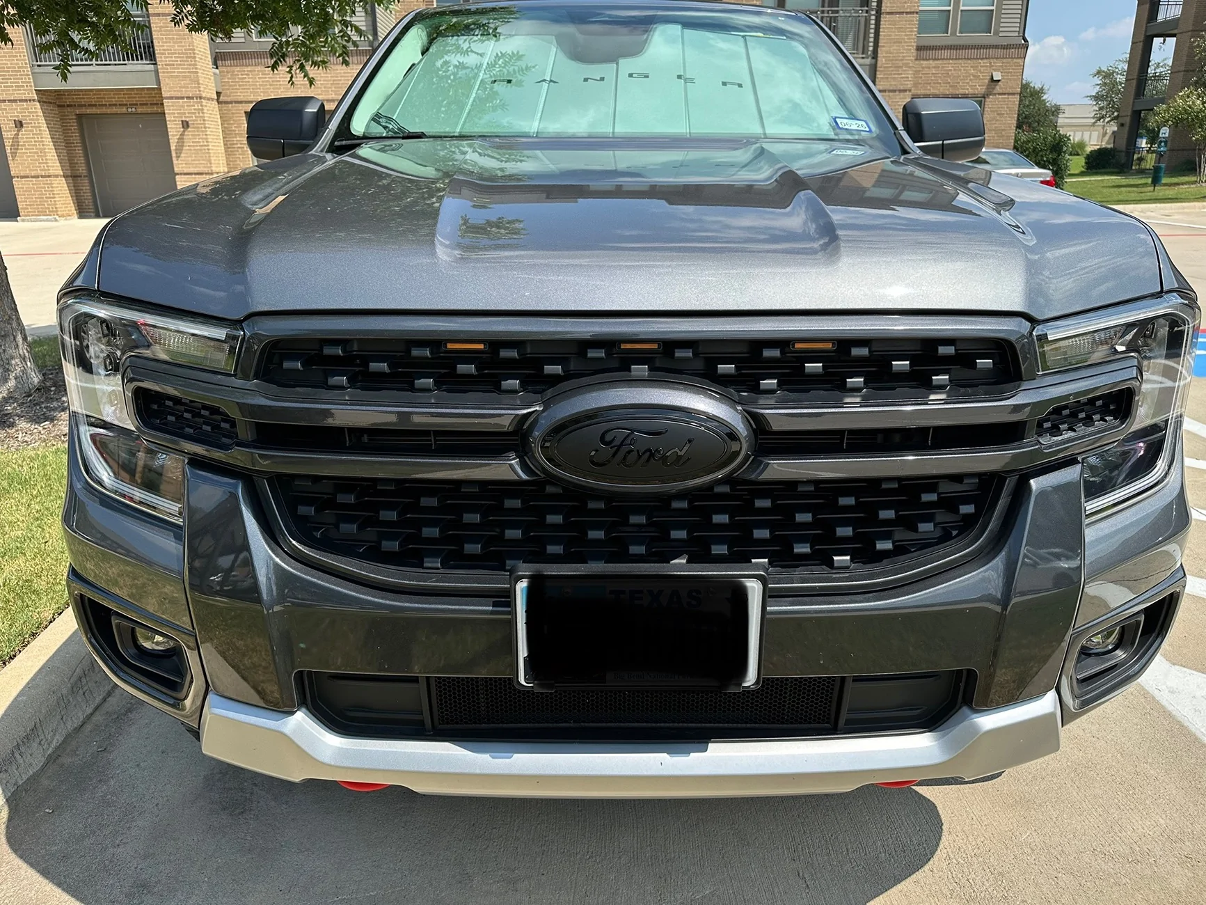 Ford Ranger Emblem City Ranger Raptor Rear Tailgate Oval IMG_0609