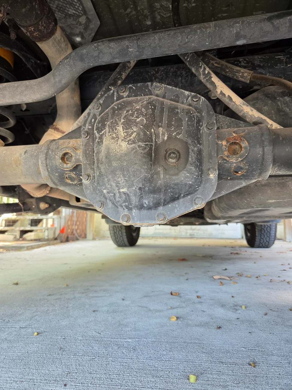 Ford Ranger Aftermarket rear diff cover Non raptor 20260813_143144