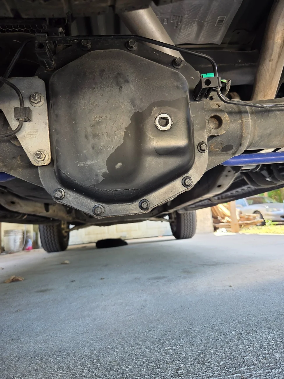 Ford Ranger Aftermarket rear diff cover Non raptor 20260813_143129