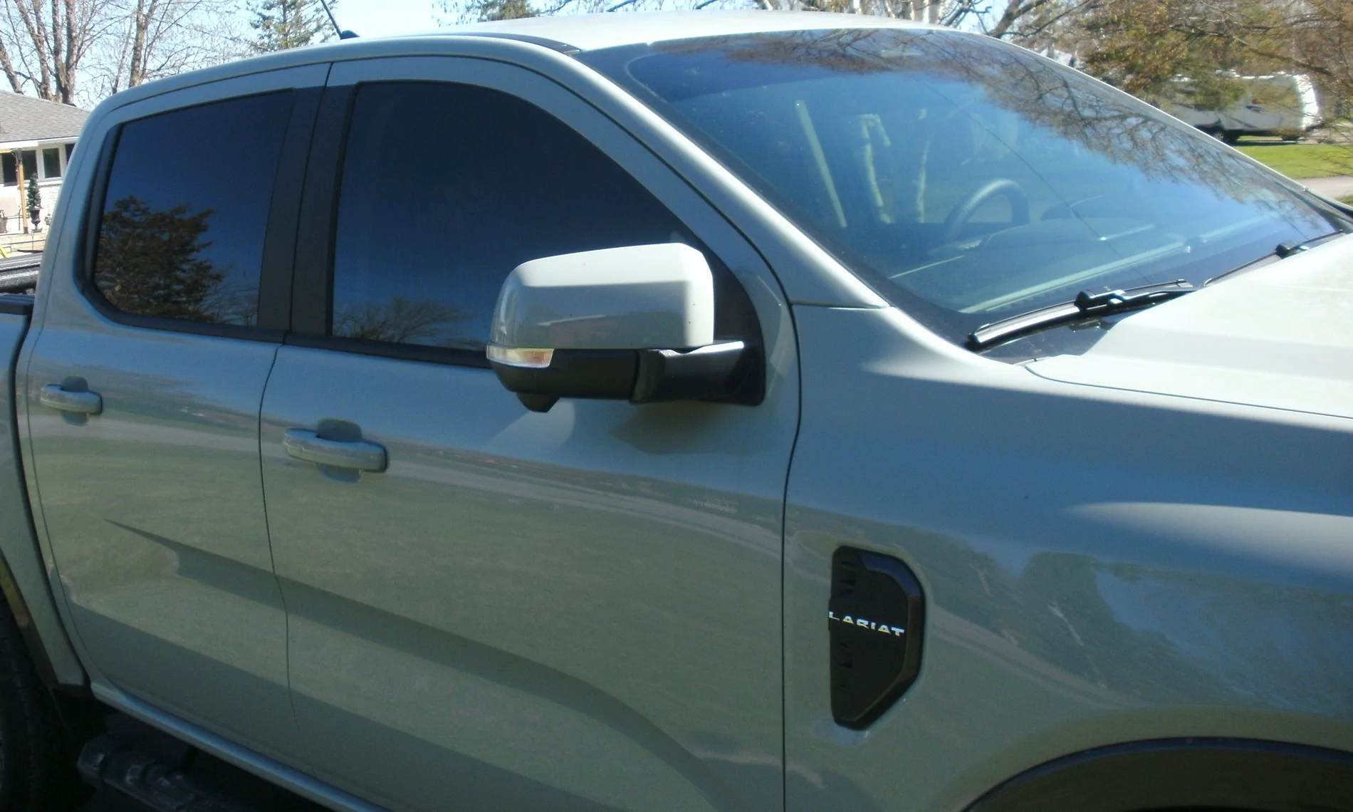 Ford Ranger Windshield decals anyone? Pass front side view tint