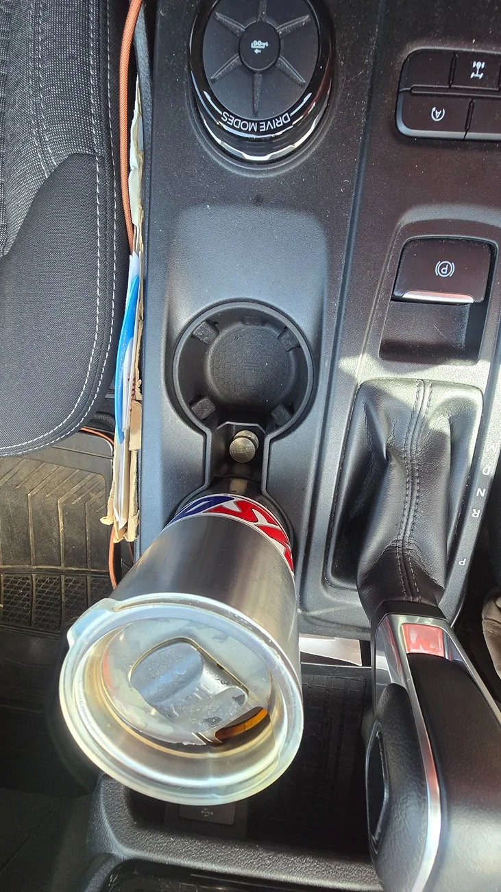 Ford Ranger *REVIEW* Muslogy, Cup Insert, Center Console Hidden Organizer 20260817_103848