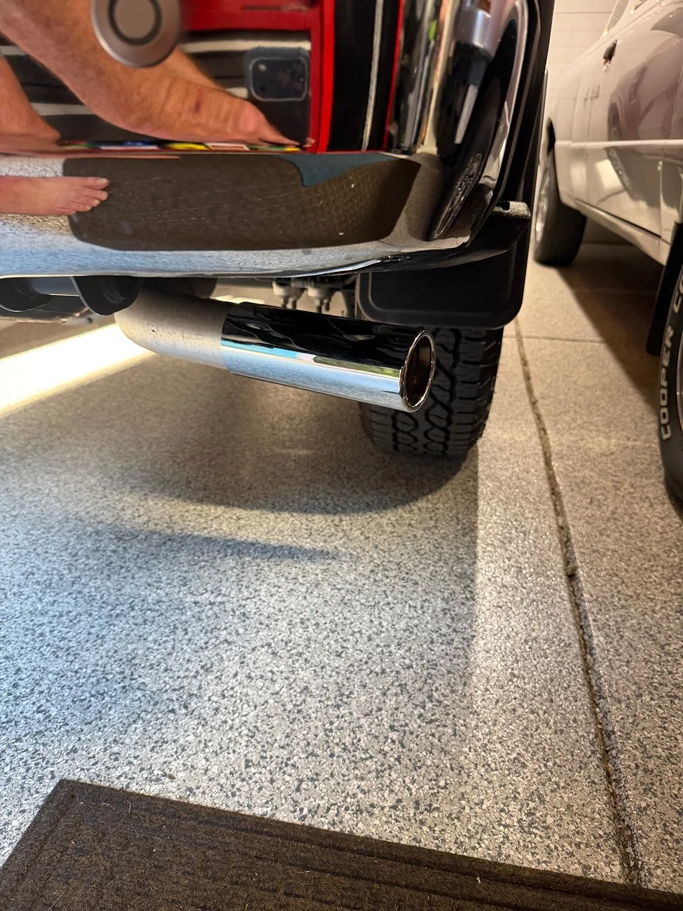 Ford Ranger Chrome package exhaust tip, I need one. IMG_6059