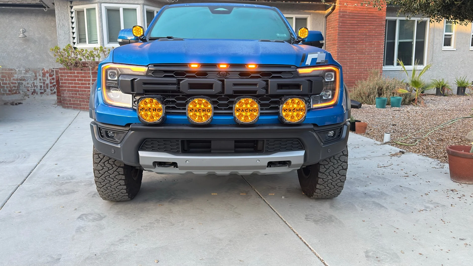 Ford Ranger Nacho Grande Lights Installed IMG_3842