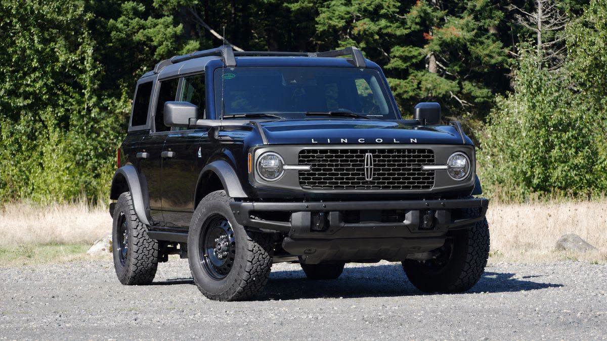 Ford Ranger Lincoln T6 Bronco-based SUV Coming in '29 Lincoln Bronco