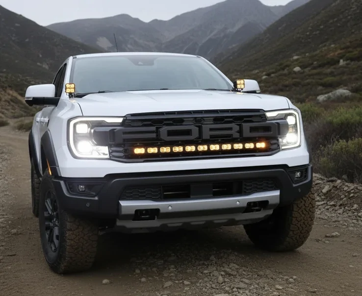 Ford Ranger See More Beyond the Headlights: Ditch Lights PRO for the Ranger Raptor 2024+ Ford Ranger Raptor Ditch Lights PRO 1