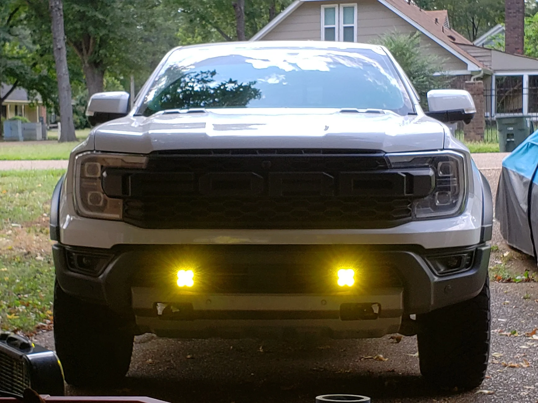 Ford Ranger Front bumper light brackets 20260820_154425