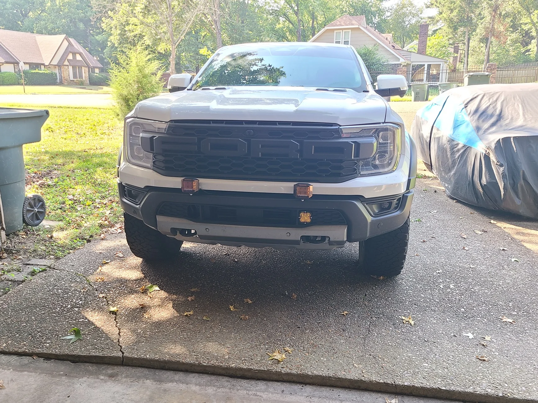 Ford Ranger Front bumper light brackets 20260819_161408