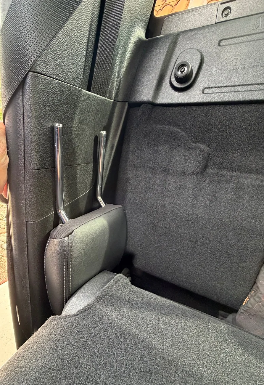 Ford Ranger Putting the rear seat down 🙄 IMG_6823