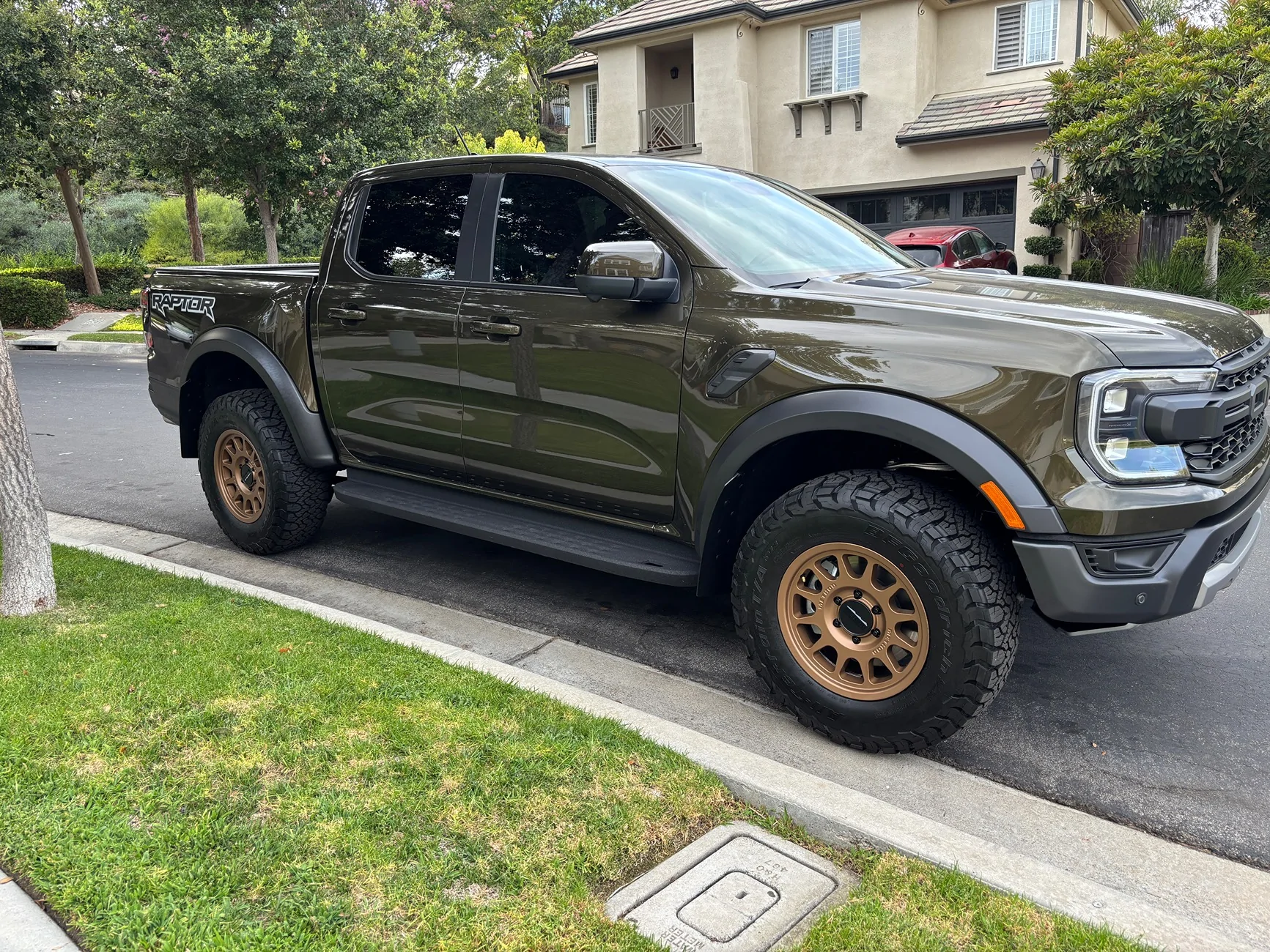 Ford Ranger Ranger Raptor Ark Mid Ship Mudflaps IMG_2514