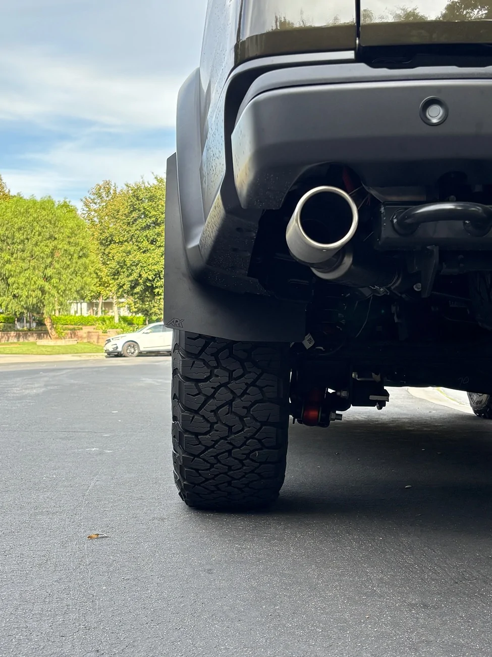 Ford Ranger Ranger Raptor Ark Mid Ship Mudflaps IMG_2519