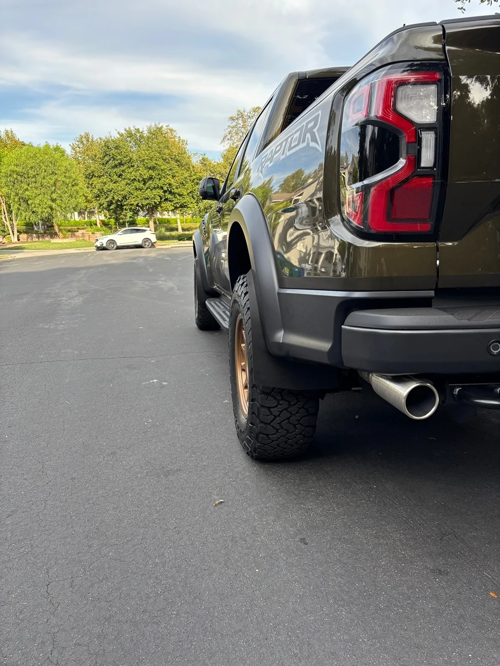 Ford Ranger Ranger Raptor Ark Mid Ship Mudflaps IMG_2518