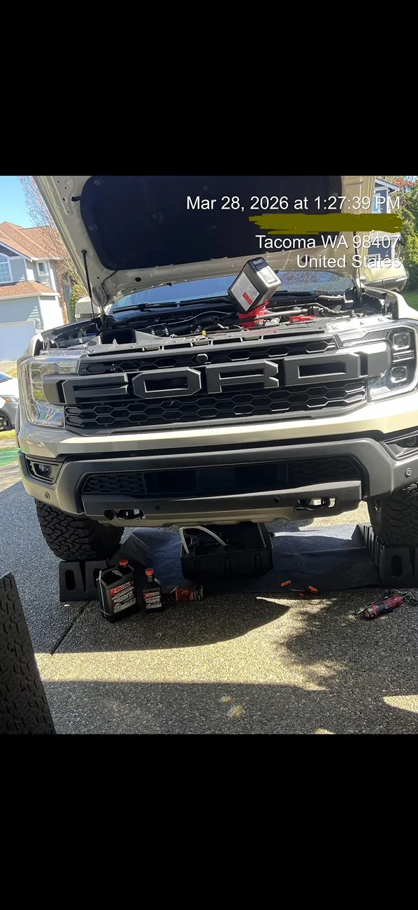 Ford Ranger Changing Your Own Oil - 3rd Party Extended Warranty Issue IMG_0652