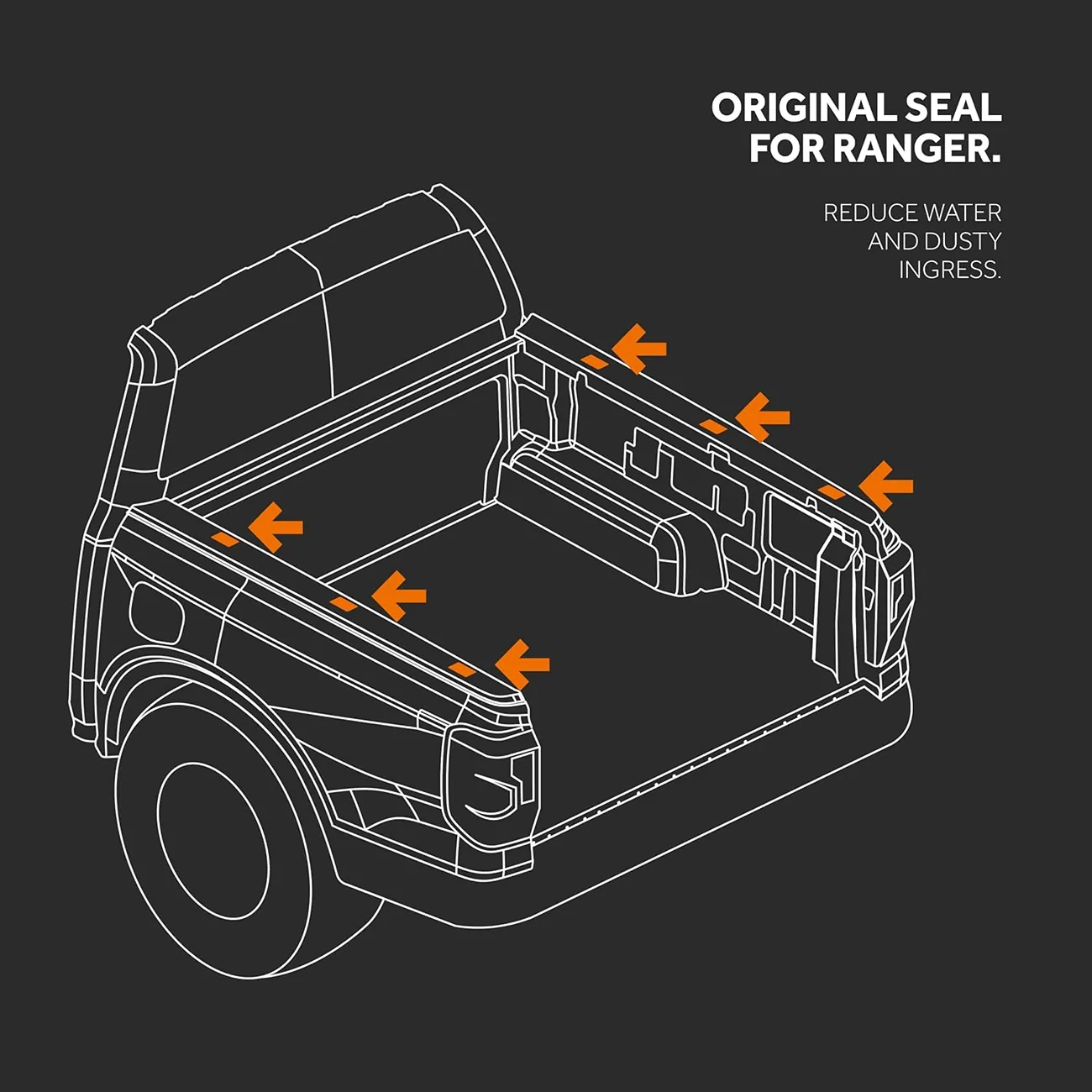Ford Ranger Water leaks from bed rail caps. 1787322923327-1a