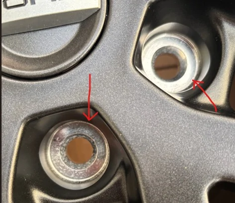 Ford Ranger What color are your lug nuts Flat lug nut hol