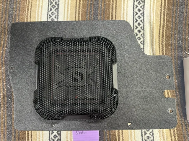Ford Ranger Underseat Subwoofer boxes IMG_4531