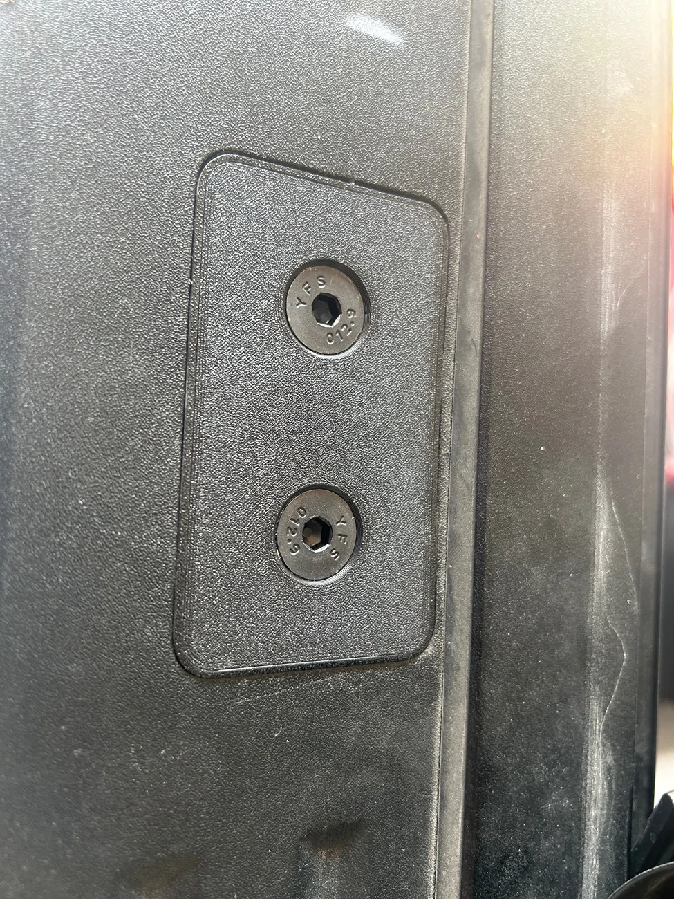 Ford Ranger Water leaks from bed rail caps. IMG_8260