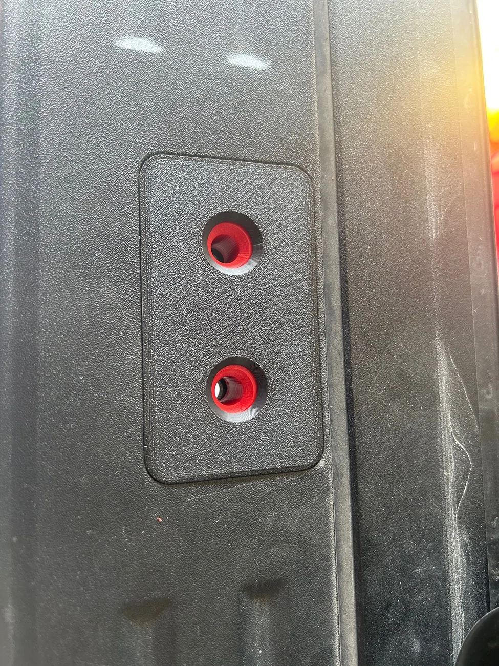 Ford Ranger Water leaks from bed rail caps. IMG_8259