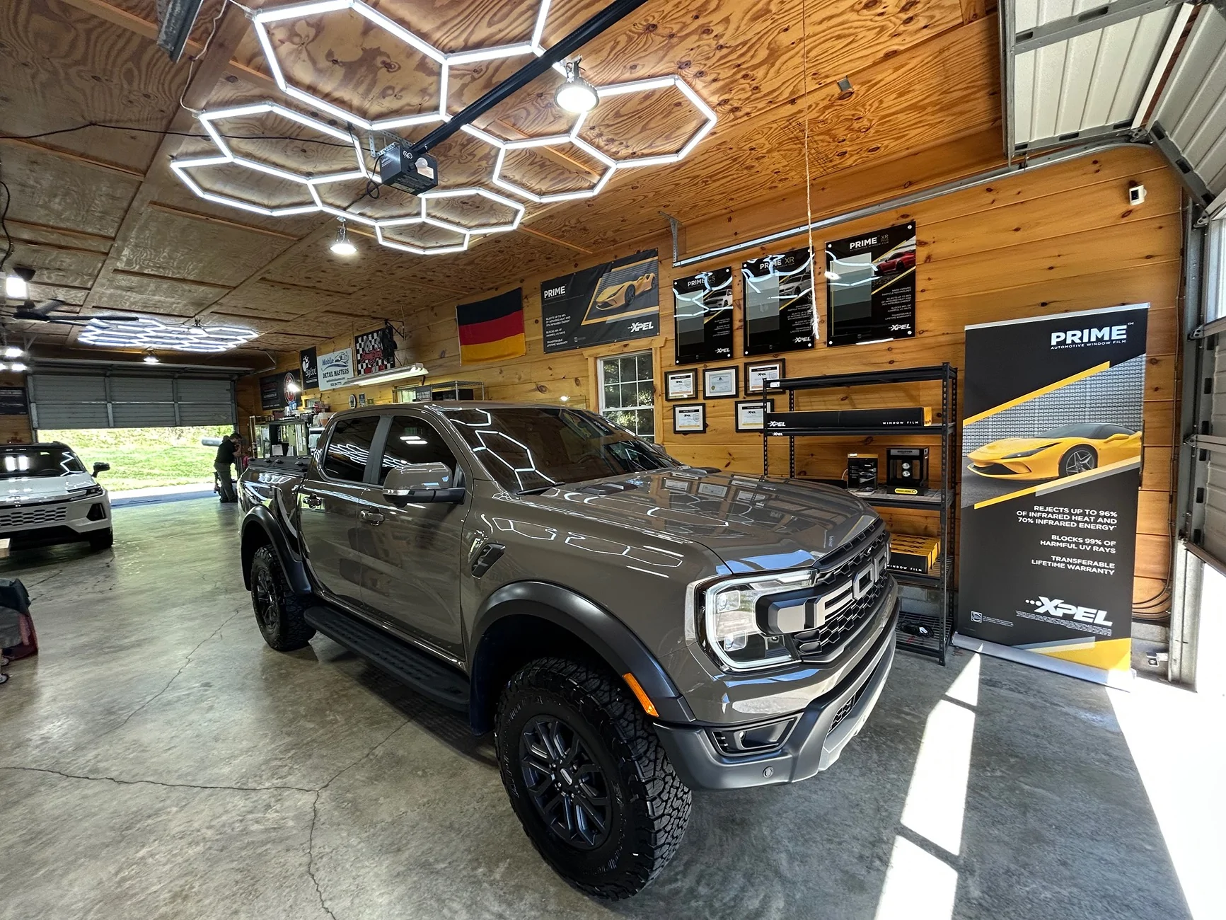 Ford Ranger XPEL PPF install on my 25 Marsh Gray Ranger Raptor IMG_6333