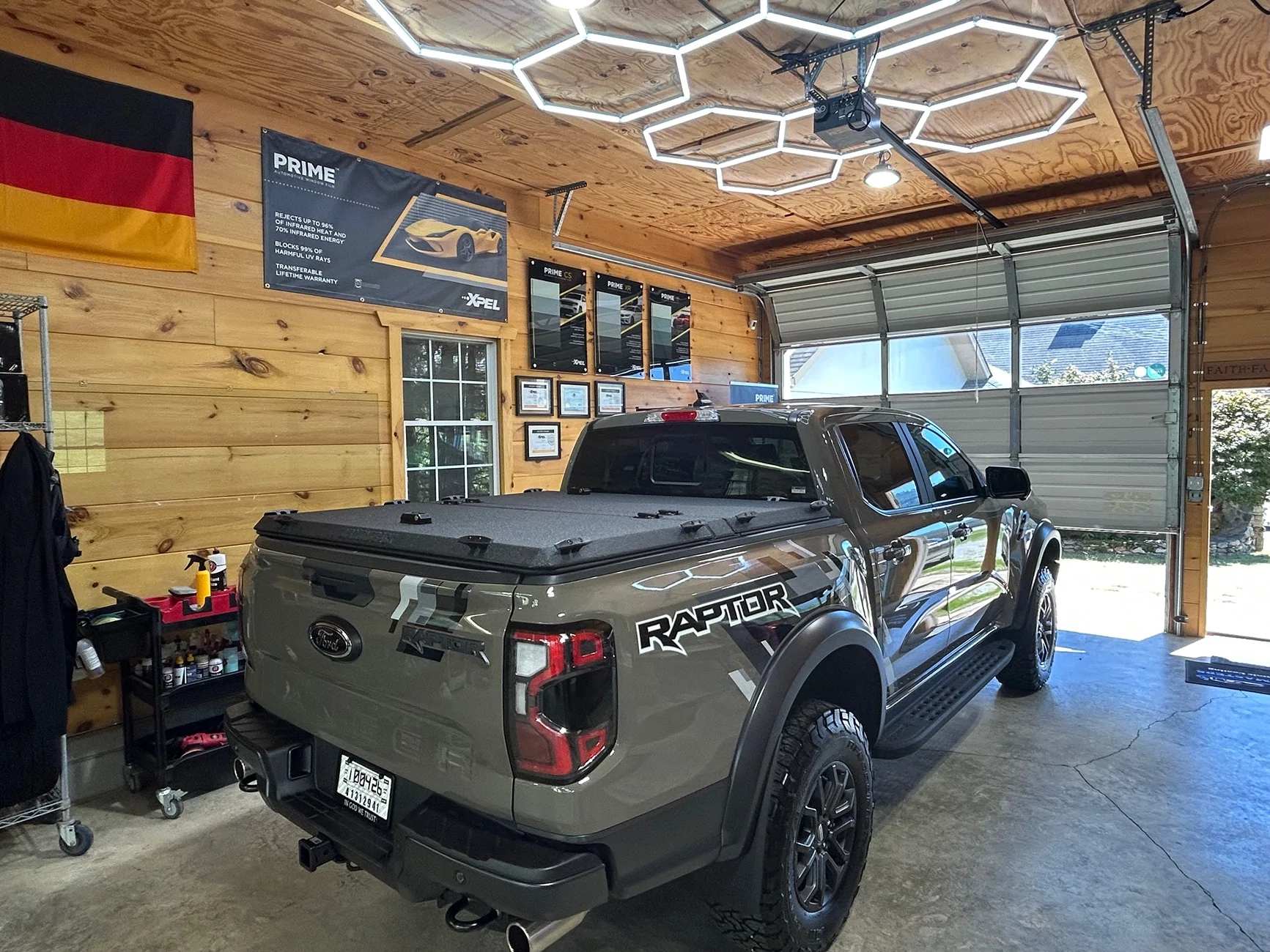Ford Ranger XPEL PPF install on my 25 Marsh Gray Ranger Raptor IMG_6334