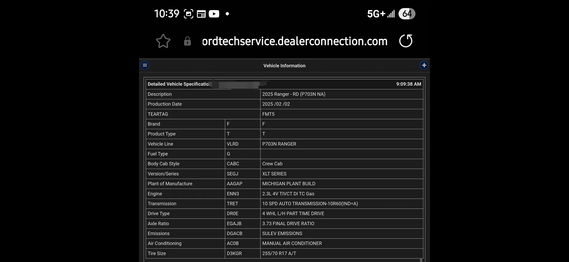Ford Ranger Among First US-Spec RRs Built? Screenshot_20251230_122221_Gallery