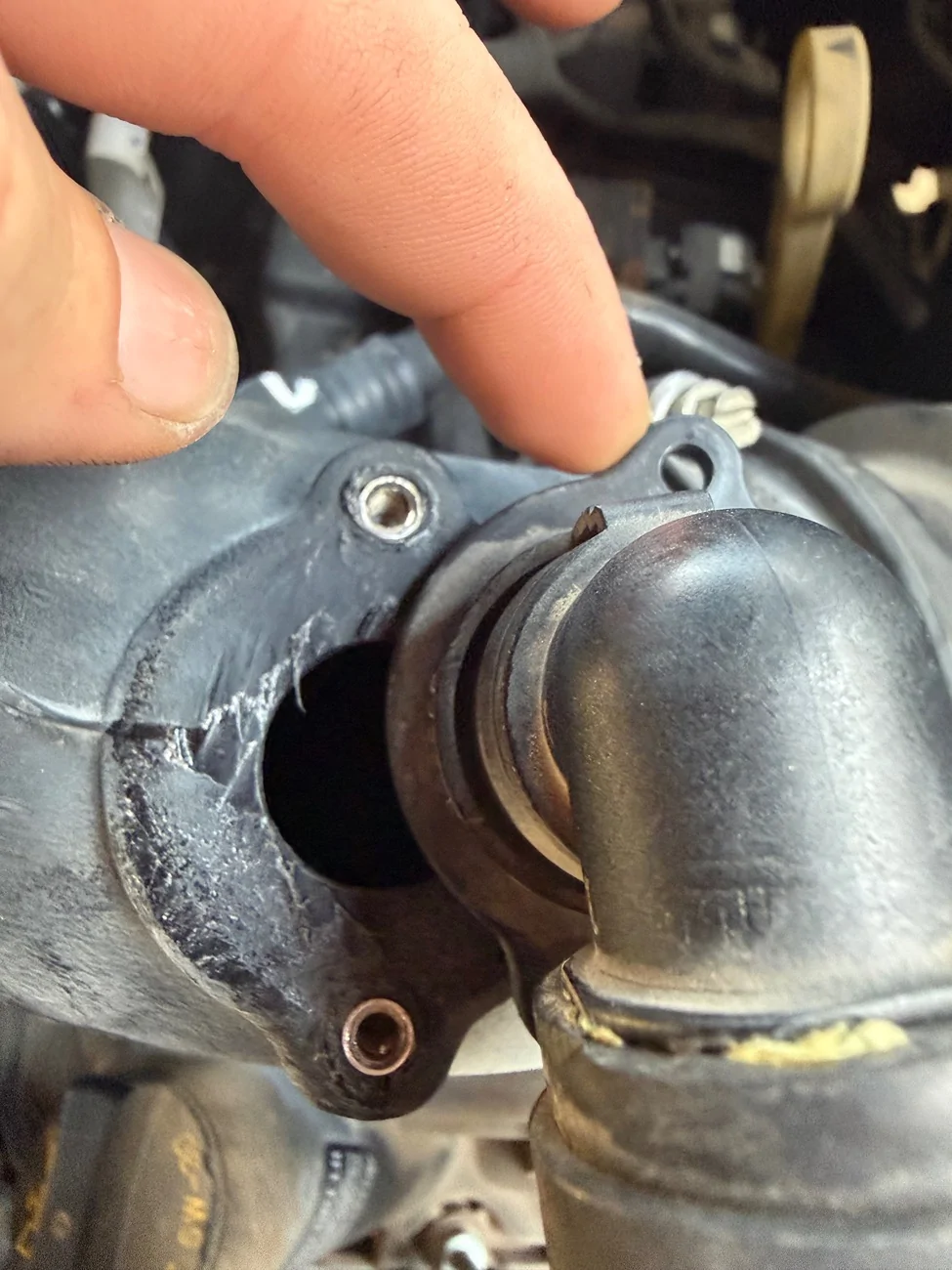 Ford Ranger Possible boost leak but no codes: Now, Shaft Play Update IMG_0118