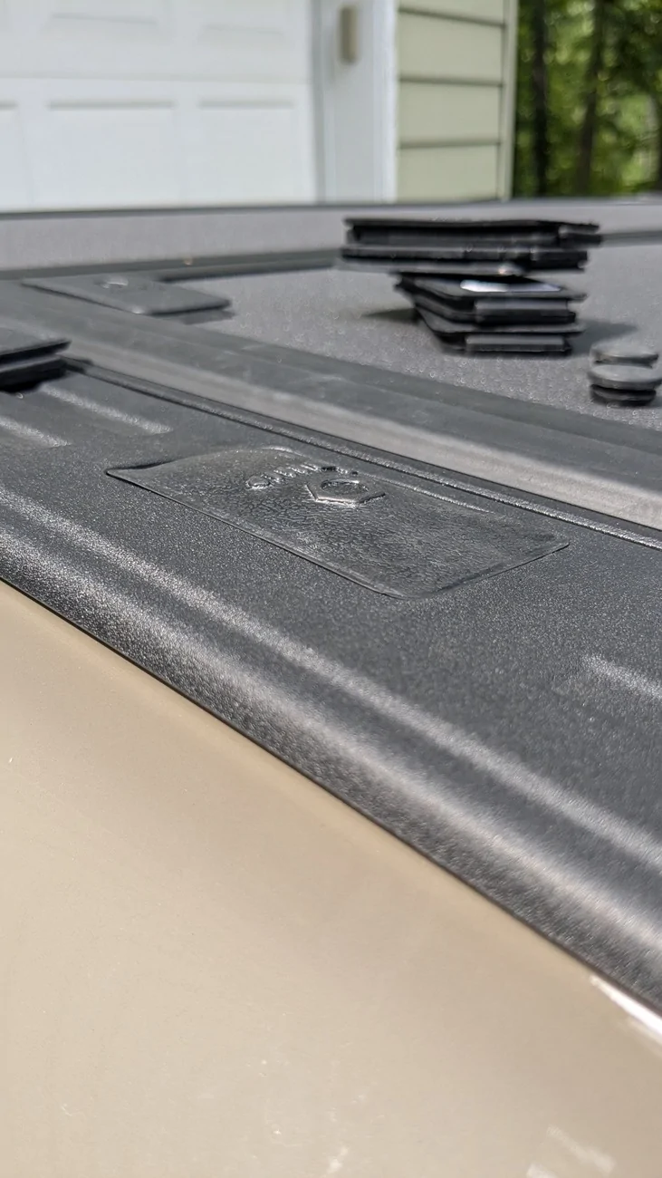 Ford Ranger Water leaks from bed rail caps. PXL_20260827_183158156
