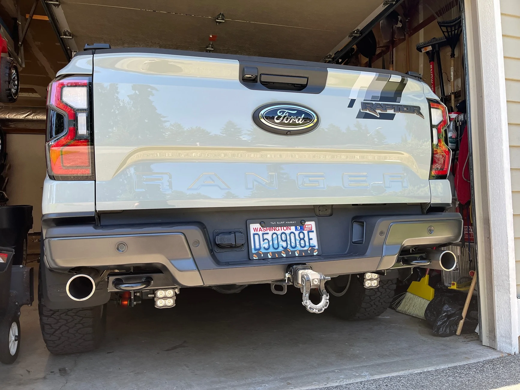 Ford Ranger F-150 Side Vent Lights installed on Ranger Raptor IMG_8408