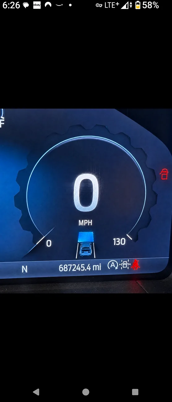 Ford Ranger [GIVEAWAY]: Who's got the highest mileage here? Show us your dash! Screenshot_20260828-182617