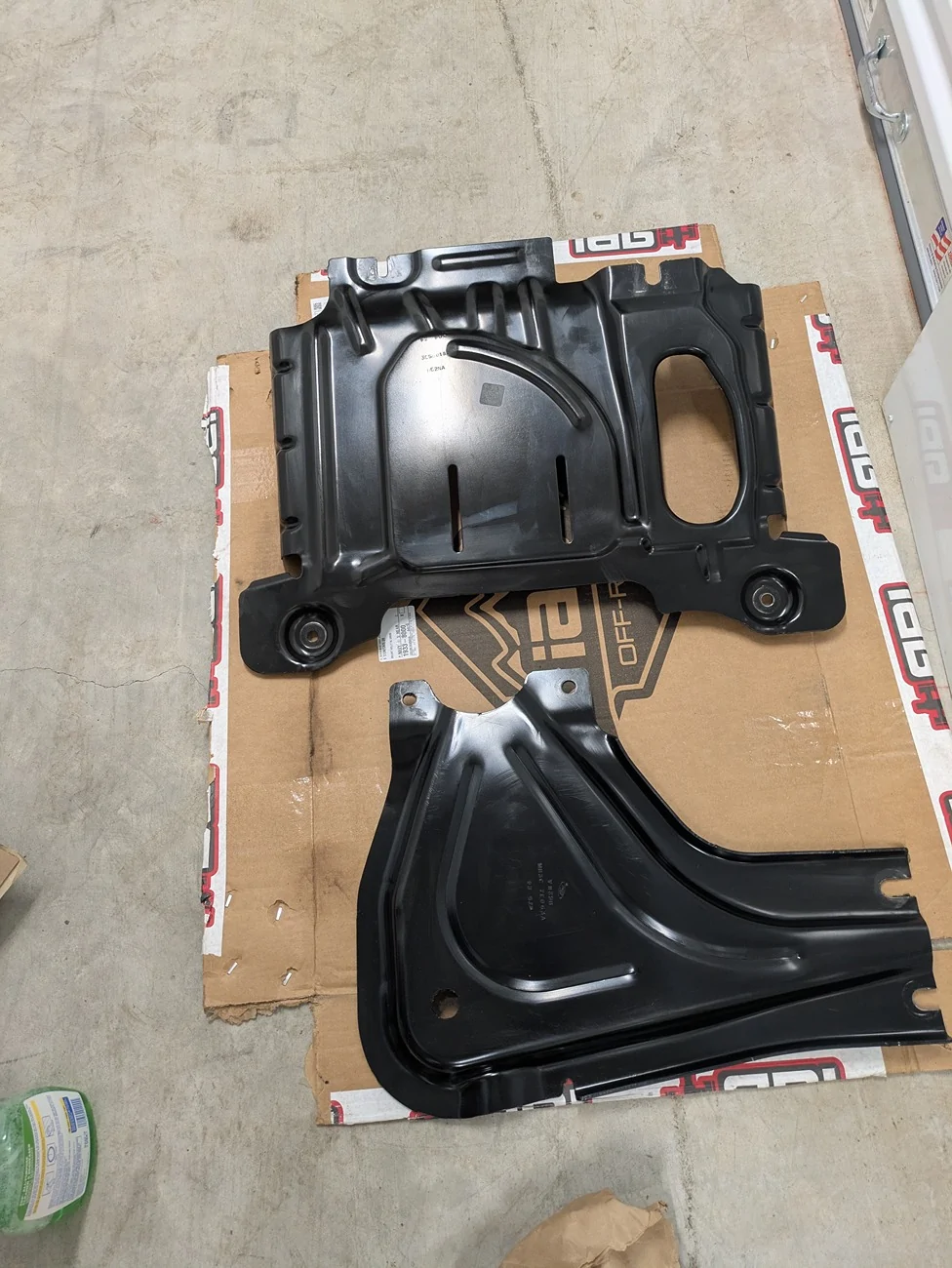 Ford Ranger OEM skid plate set PXL_20260829_153440548