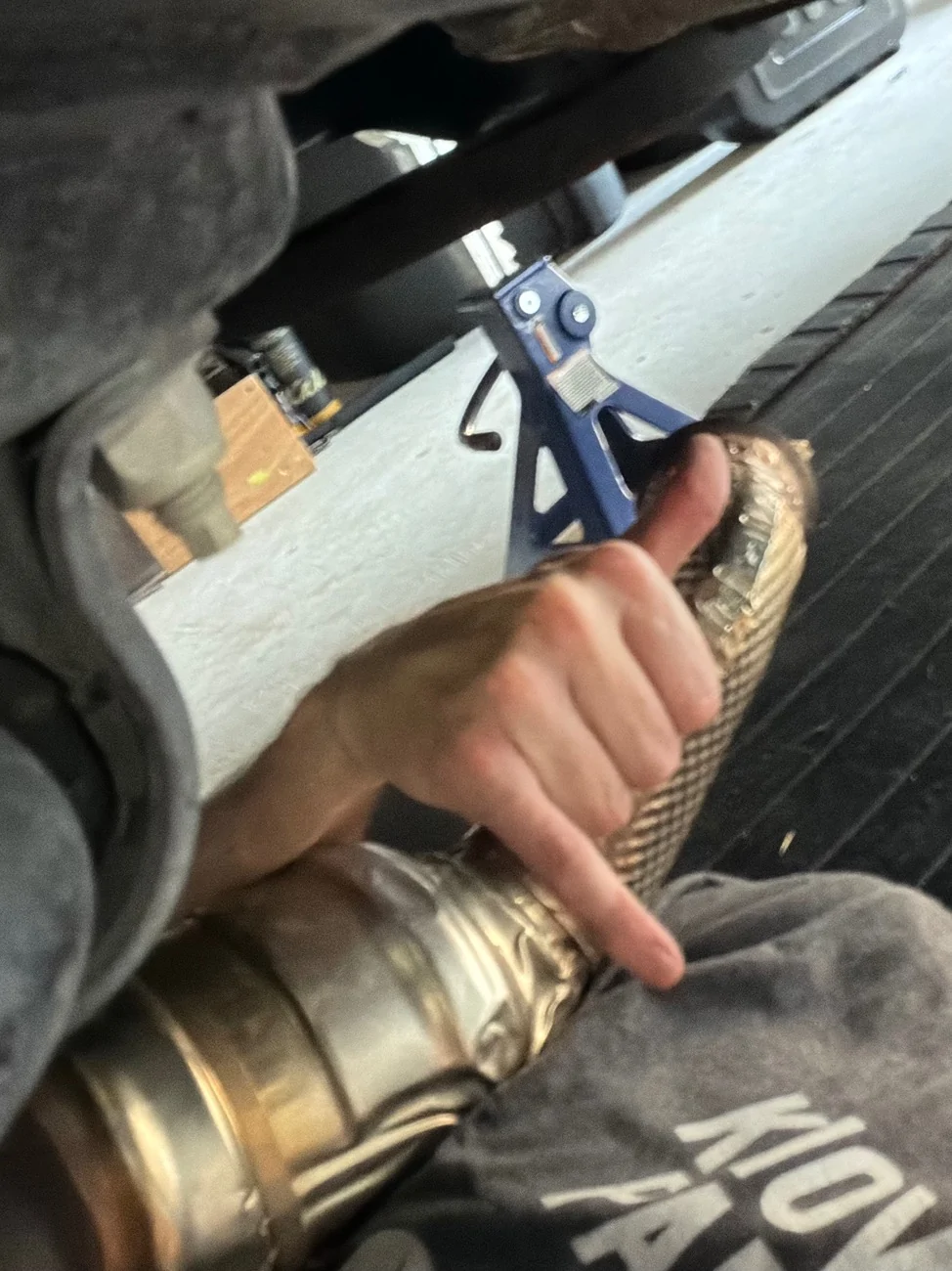 Ford Ranger DSR downpipes install… the F#@% is this thing? IMG_0659