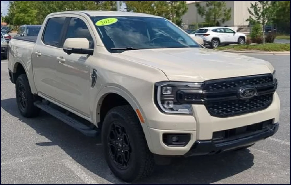 Ford Ranger 1st Mishap -- 2025 Lariat Desert Sand 2.7L truck 3